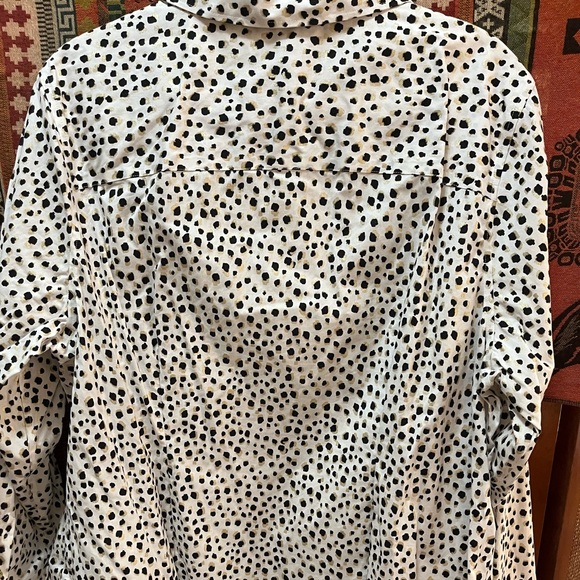 PS black/gold/white tailored long sleeve shirt - Picture 5 of 5